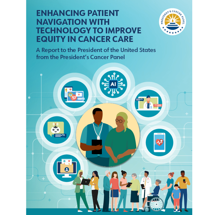 Enhancing Patient Navigation with Technology to Improve Equity in Cancer Care - Report Cover